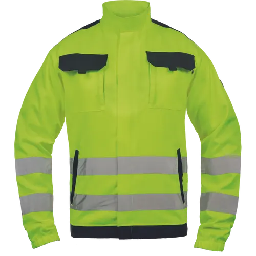 Jachete reflectorizante (HI-VIS) - MAX NEO HV, Jachetă HI-VIS din poliester și bumbac, 250 g/mp