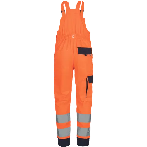 MAX NEO HV, Pantaloni cu pieptar HI-VIS din poliester și bumbac, 250 g/mp [1]