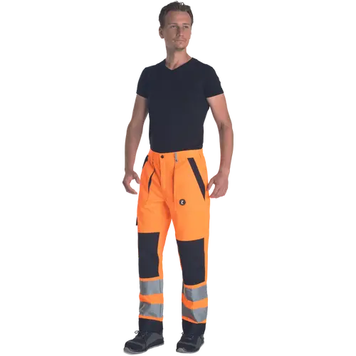 MAX NEO HV, Pantaloni în talie HI-VIS din poliester și bumbac, 250 g/mp [2]
