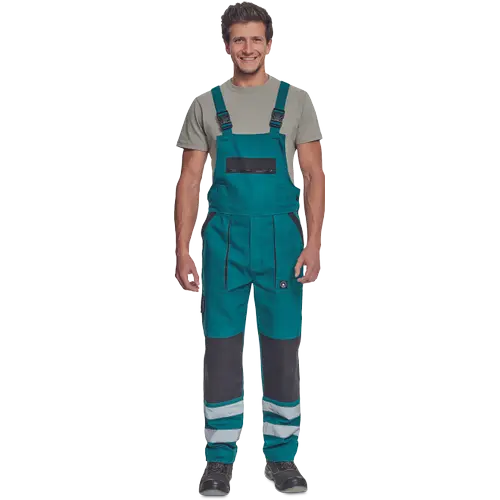 MAX NEO RFLX, Pantaloni cu pieptar din bumbac 100%, 260 g/mp [1]