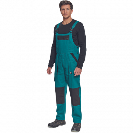 MAX NEO, Salopetă de lucru cu pieptar din bumbac, 260 g/mp [25]