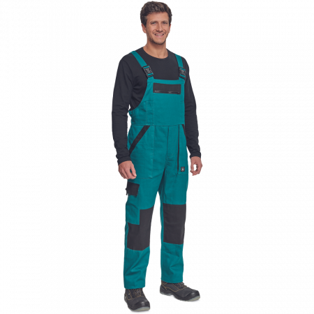 MAX NEO, Salopetă de lucru cu pieptar din bumbac, 260 g/mp [24]