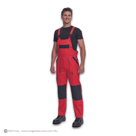 MAX NEO, Salopetă de lucru cu pieptar din bumbac, 260 g/mp [12]