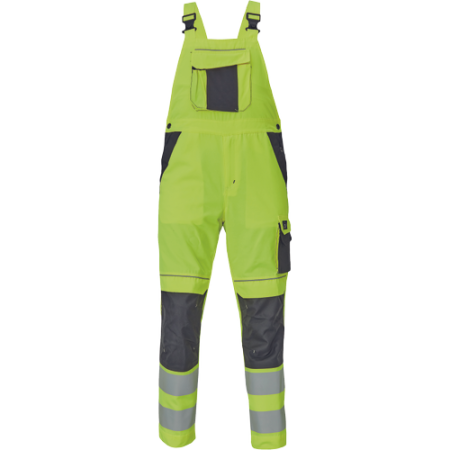 Îmbrăcăminte REFLECTORIZANTĂ (HI-VIS) - MAX VIVO HV, Costum reflectorizant din poliester și bumbac, 250 g/mp