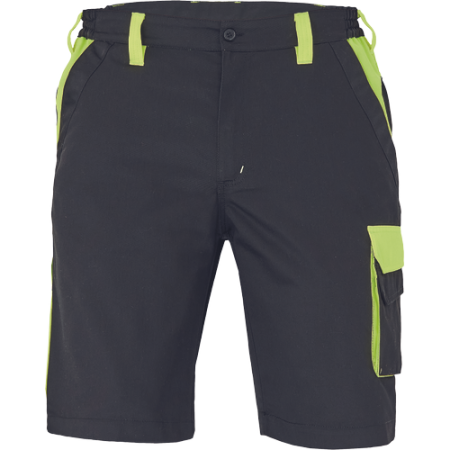 IMBRACAMINTE - MAX VIVO, Pantaloni scurți de lucru din poliester și bumbac, 250 g/mp