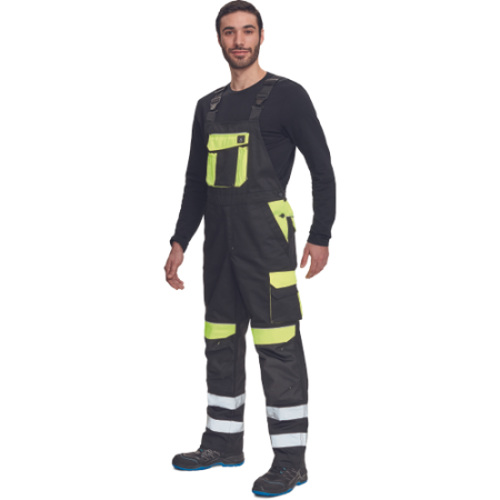 MAX VIVO RFLX, Pantaloni reflectorizanți din poliester și bumbac, 250 g/mp [2]