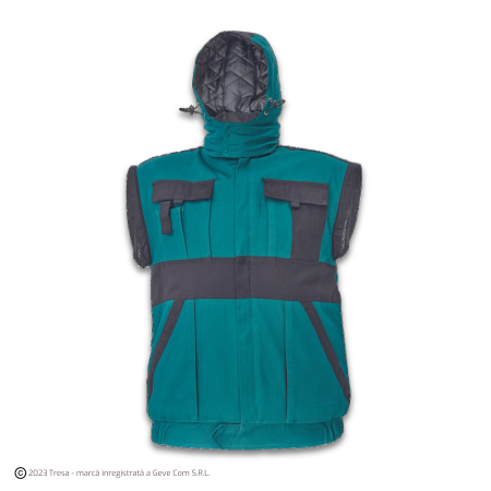 MAX WINTER RFLX, Jachetă de iarnă din bumbac 260 g/mp, mâneci detașabile, elemente HI-VIS, căptușeală termică [6]