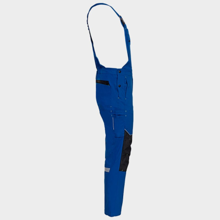 MELBOURNE, Pantaloni cu pieptar din bumbac cu genunchi ranforsati, 270 g/mp [5]