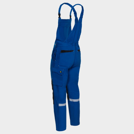 MELBOURNE, Pantaloni cu pieptar din bumbac cu genunchi ranforsati, 270 g/mp [4]