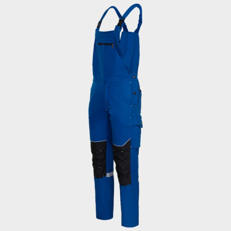 MELBOURNE, Pantaloni cu pieptar din bumbac cu genunchi ranforsati, 270 g/mp [3]