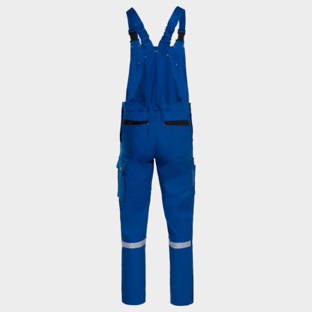 MELBOURNE, Pantaloni cu pieptar din bumbac cu genunchi ranforsati, 270 g/mp [1]