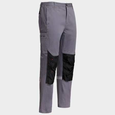 MELBOURNE STRETCH, Pantaloni în talie din bumbac cu elastan, 270 g/mp, genunchi ranforsați [5]