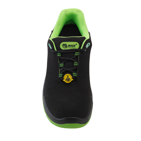 MICPRO-HS-G S1P ESD, Pantofi de protecție din microfibră, bombeu din fibră de sticlă, lamelă antiperforație, talpa SRC, protecție antistatică (ESD) [1]