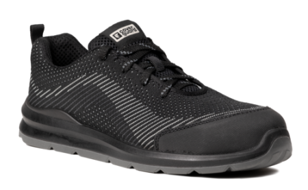 MILERITE S1P, Pantofi de protecție din țesătură ventilată, bombeu și lamelă antiperforație din oțel, talpă SRC [3]