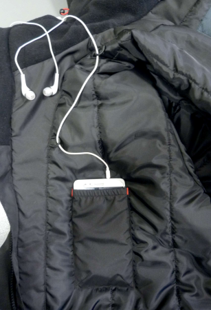 MILTON2, Jachetă de iarnă cu glugă detașabilă din poliester și elastan cu membrană TPU, 448 g/mp, umplutură termică 160 g/mp [5]