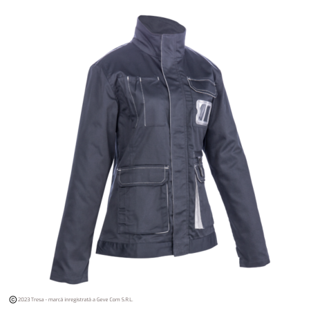 Jachete - MISTI, Jachetă de lucru din Twill (60% bumbac / 40% poliester), 245 g/mp