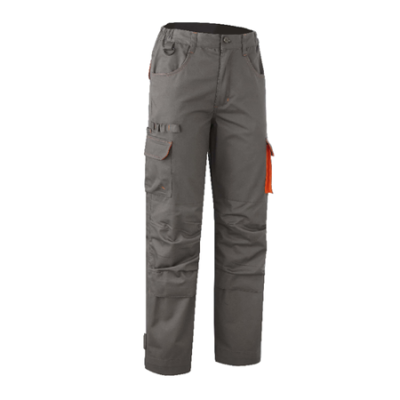 MISTI, Pantaloni dama în talie din bumbac-poliester, cu întărituri pentru genunchi, 245 g/mp [0]