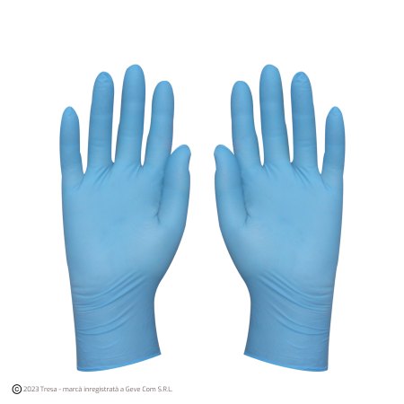 UNICĂ FOLOSINȚĂ - MO5920B, Mănuși de unică folosință din nitril, nepudrate, grosime: ~0,10 mm, lungime 24 cm [Cutie 100 buc]