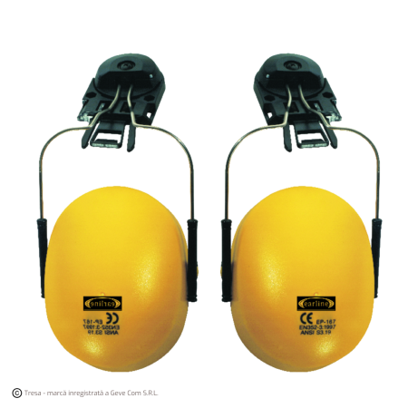 PROTECȚIE AUDITIVĂ - Mo60750 Antifoane Externe Din Abs Cu Prindere Pe Casca 25 9 Db