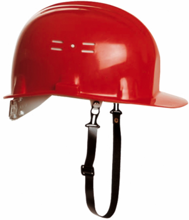 CĂȘTI DE PROTECȚIE - MO65150, Curea de bărbie din piele cu prindere în 2 puncte, piesă de schimb compatibilă cu căștile OPUS, GOELAND și ALBATROS