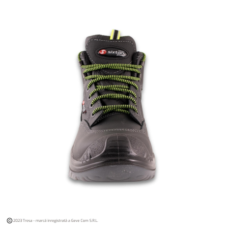 SIXTON PEAK MONTAUK S3, Bocanci de protecție din piele de bovină, bombeu compozit, lamelă antiperforație, fețe hidrofobizate, talpă SRC [1]