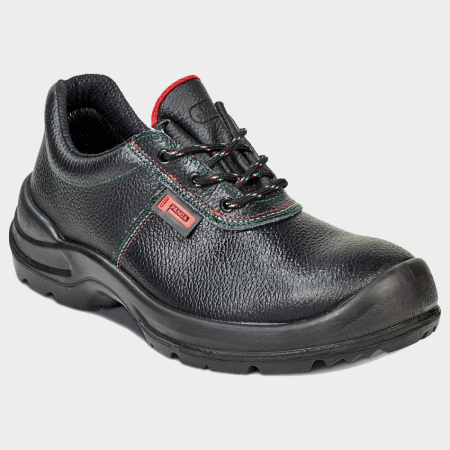 Pantofi de protecție S3 - MONZA S3 SRC, Pantofi de protecție din piele naturală hidrofobizată, bombeu din oțel inoxidabil, lamelă antiperforație din oțel inoxidabil