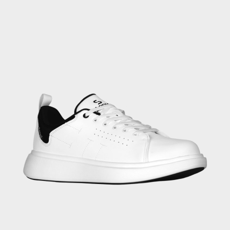 MOON, Pantofi casual unisex din piele sintetică perforată, branț WALK EASY [2]
