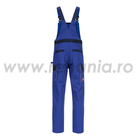 Pantaloni - MOTION TEX LIGHT, Pantaloni de lucru cu pieptar din țesătură diagonal, 65% poliester și 35% bumbac, 245 g/mp