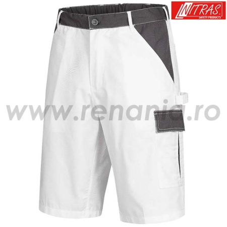 MOTION TEX LIGHT, Pantaloni scurți de lucru din țesătură diagonal, 65% poliester și 35% bumbac, 245 g/mp [8]