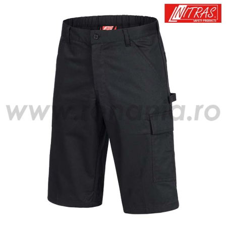 Pantaloni - MOTION TEX LIGHT, Pantaloni scurți de lucru din țesătură diagonal, 65% poliester și 35% bumbac, 245 g/mp