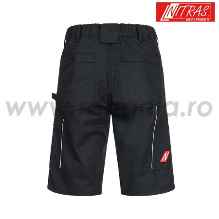MOTION TEX LIGHT, Pantaloni scurți de lucru din țesătură diagonal, 65% poliester și 35% bumbac, 245 g/mp [1]
