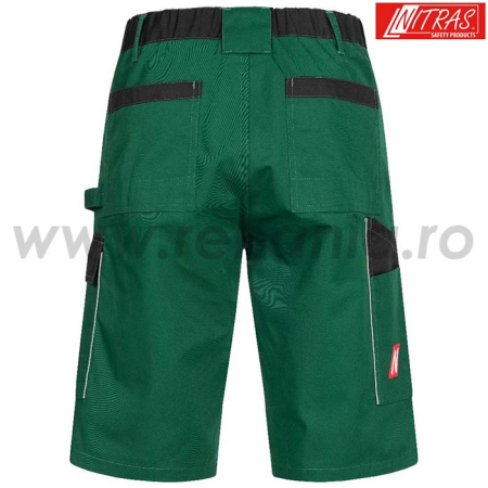 MOTION TEX LIGHT, Pantaloni scurți de lucru din țesătură diagonal, 65% poliester și 35% bumbac, 245 g/mp [7]