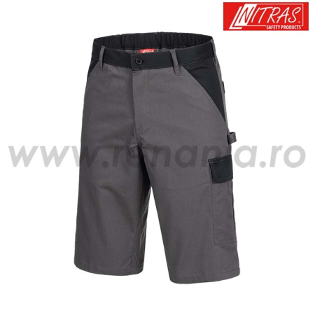 MOTION TEX LIGHT, Pantaloni scurți de lucru din țesătură diagonal, 65% poliester și 35% bumbac, 245 g/mp [4]