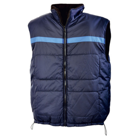 Veste - MOTLEY, Vesta vatuita reversibila din nailon si membrana PU