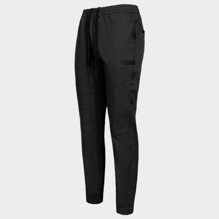 MOVE, Pantaloni în talie tip jogger din bumbac, 135 g/mp [2]
