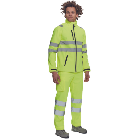 MURCIA HV SOFTSHELL, Jachetă reflectorizantă din poliester [2]