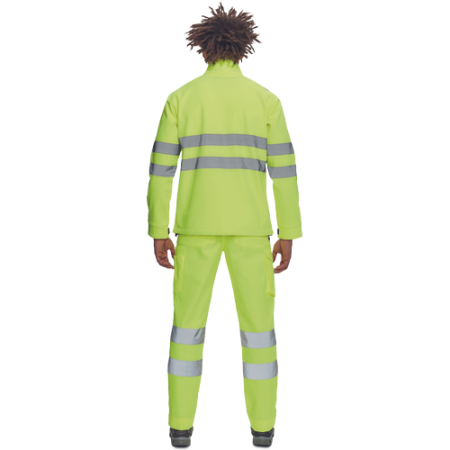 MURCIA HV SOFTSHELL, Jachetă reflectorizantă din poliester [5]
