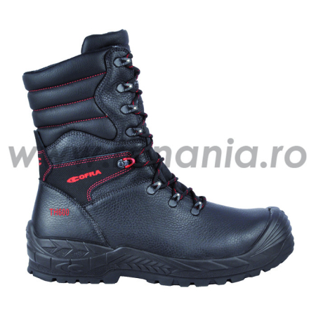 ÎNCĂLȚĂMINTE - MUSPELL S3 SRC, FO, HRO, CI, WR Bocanci de protecție din piele bovină, bombeu compozit non-metalic, lamelă antiperforație, talpă antiderapantă
