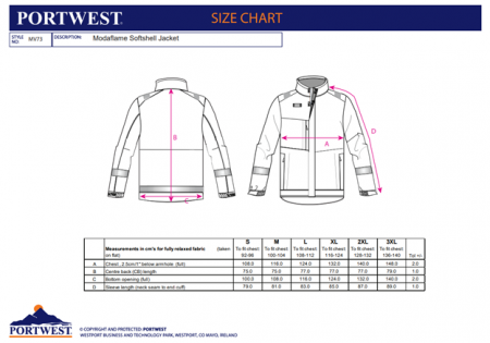 MODAFLAME - MV73, Jachetă Softshell ignifugă din poliester si modacrilic, 350 g/mp [2]