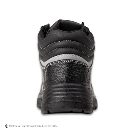 NACRITE HIGH S1P, Bocanci de protecție din piele șpalt, bombeu metalic, lamelă antiperforație, talpă SRC [2]