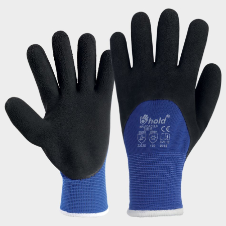 PROTECȚIA MÂINILOR - NAVIDAD 2.0, Mănuși de iarnă din poliester și acril, imersate în spumă de latex