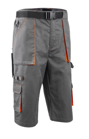 NAVY/PADDOCK II, Bermude lungi din twill bumbac-poliester, 245 g/mp [0]