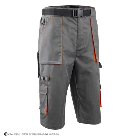 NAVY/PADDOCK II, Bermude lungi din twill bumbac-poliester, 245 g/mp [1]