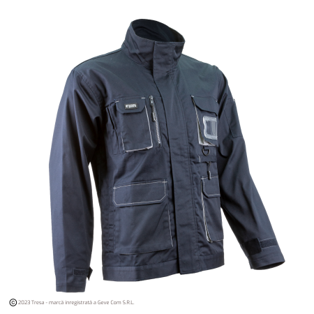 Jachete - NAVY/PADDOCK II, Jachetă de lucru din twill bumbac-poliester, 245 g/mp