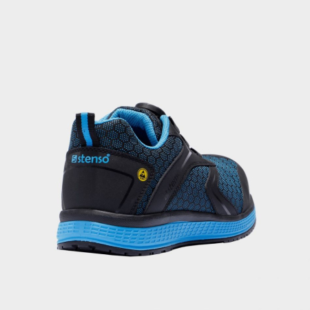 NEO MATRIX S1PS, Pantofi de protecție din material textil și piele nubuck, bombeu compozit [4]