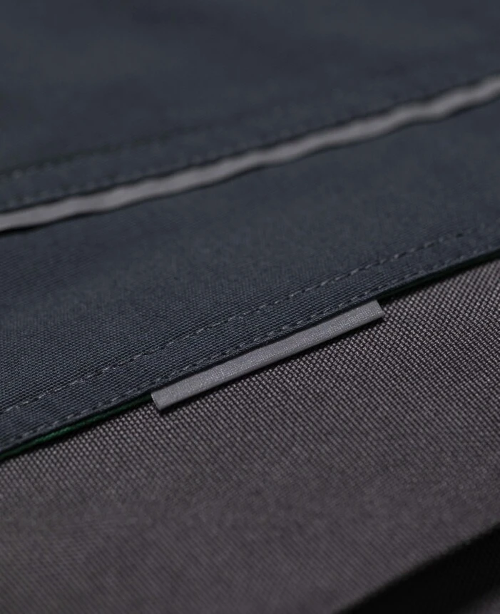 NEON, Pantaloni cu pieptar de lucru din tercot canvas, 270 g/mp [3]