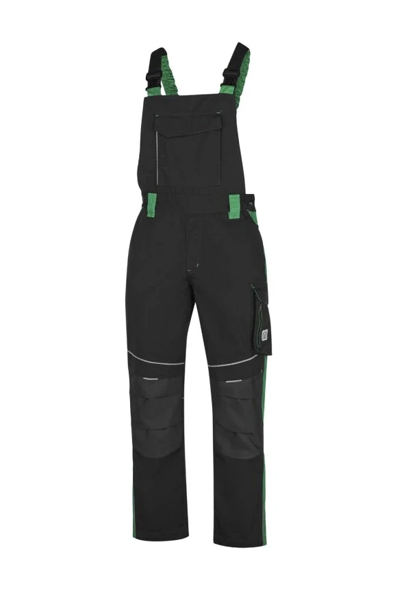 NEON, Pantaloni cu pieptar de lucru din tercot canvas, 270 g/mp [1]