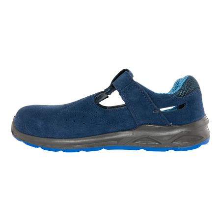 NEW AZURE S1 SR FO ESD, Sandale de protecție din piele velur cu bombeu fibră de sticlă [1]