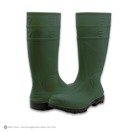 NEW DYABLO S5, Cizme de protecție impermeabile din PVC, bombeu metalic, lamelă antiperforație, talpă SR [0]