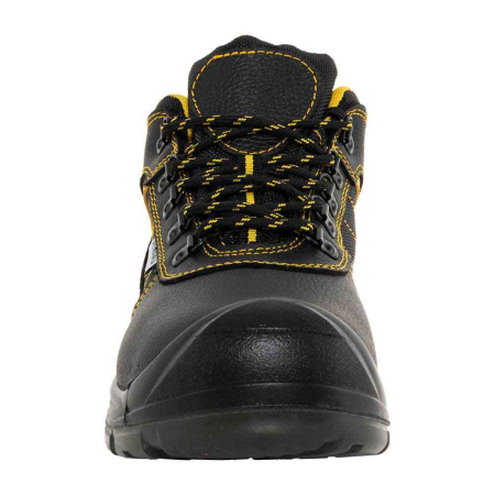 NEW HUNAN S1P SRC, Bocanci de protecție din piele cu bombeu metalic, lamelă antiperforație [1]